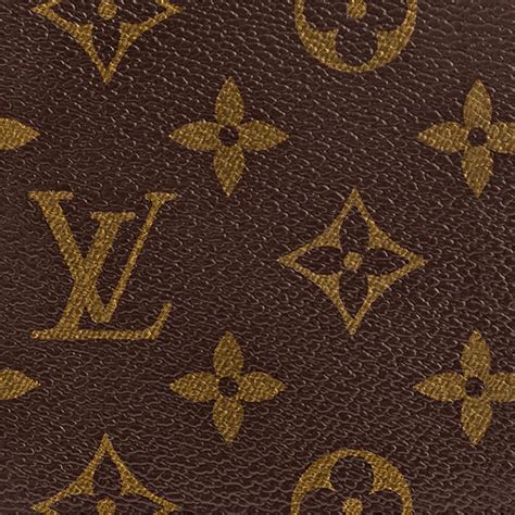 what is the material louis vuitton monogram